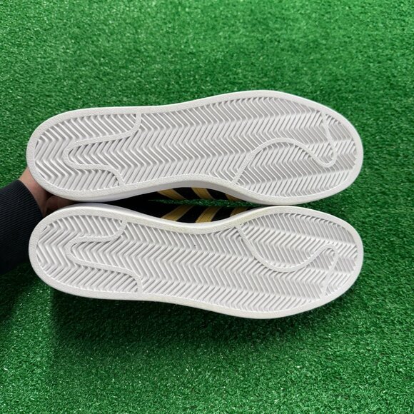 Adidas Superstar Black Magic Beige Low Mens Casual Shoes HP5498 NEW* Sz 12 - Picture 6 of 8